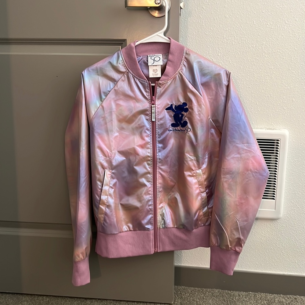 Walt Disney World 50th Anniversary Earidescent Bomber Jacket